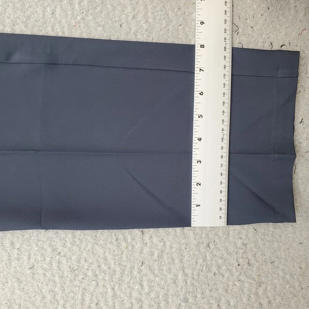 Dunning Golf Chino Pants Men 32/32 Navy Performance Stretch Quick Dry Flat Front